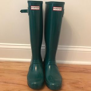 Hunter Rain Boots - Size 8 women’s
